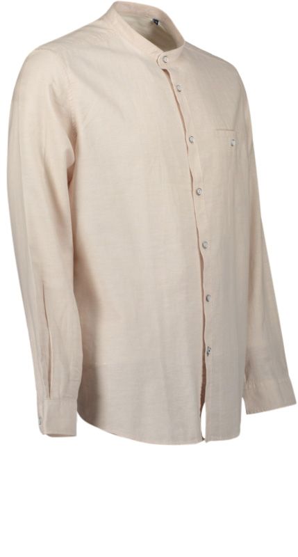 Hemd Herren Langarm Stehkragen