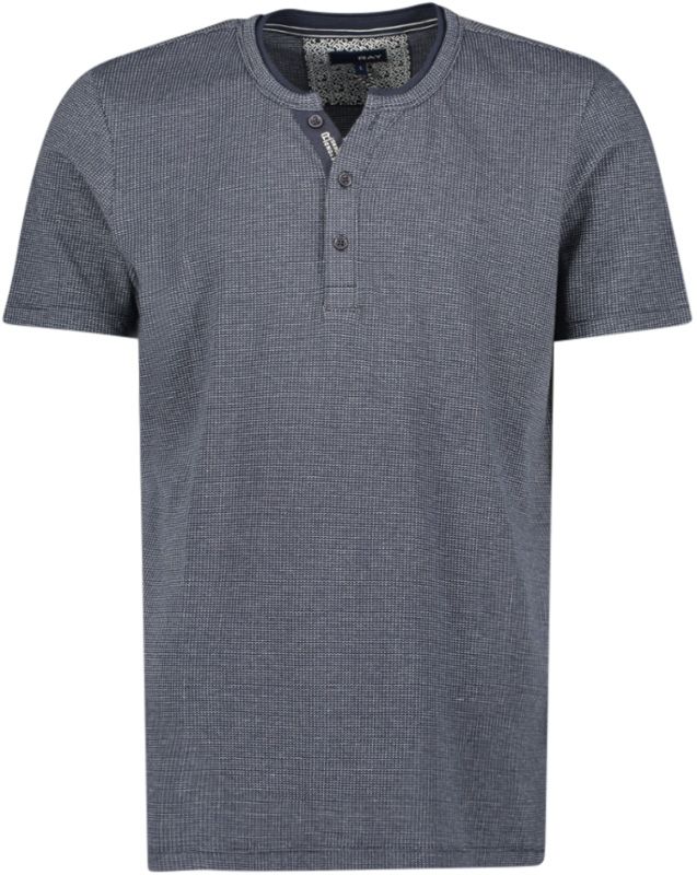 T-Shirt Herren Knopfleiste