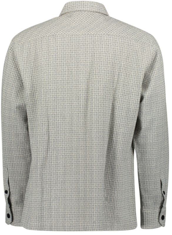 Hemd Herren Langarm Kariert Strucktur