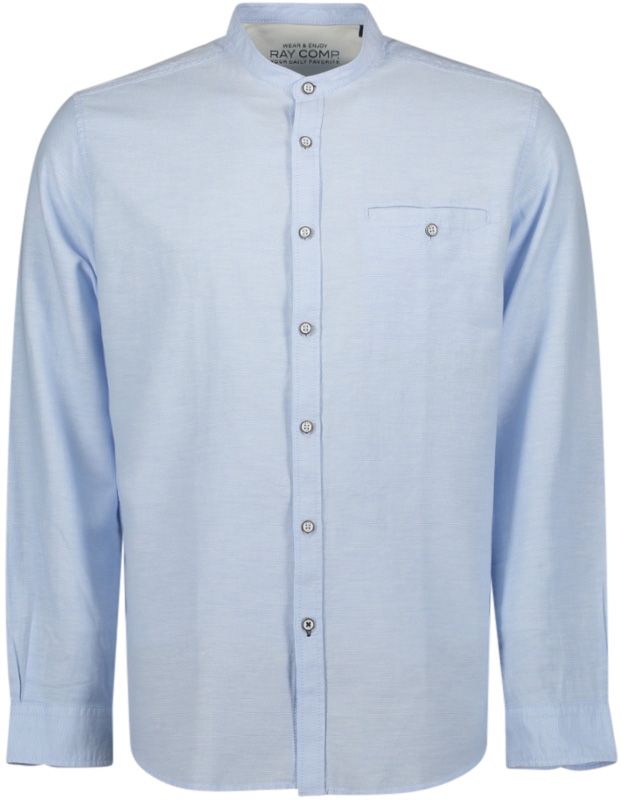 Hemd Herren Langarm Stehkragen