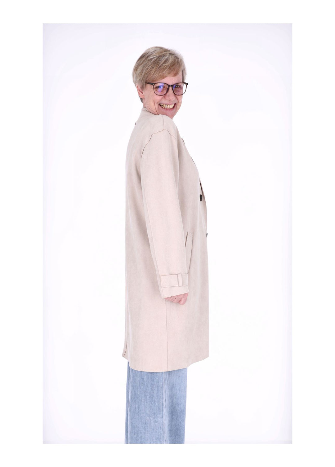 Mantel Damen Veloure