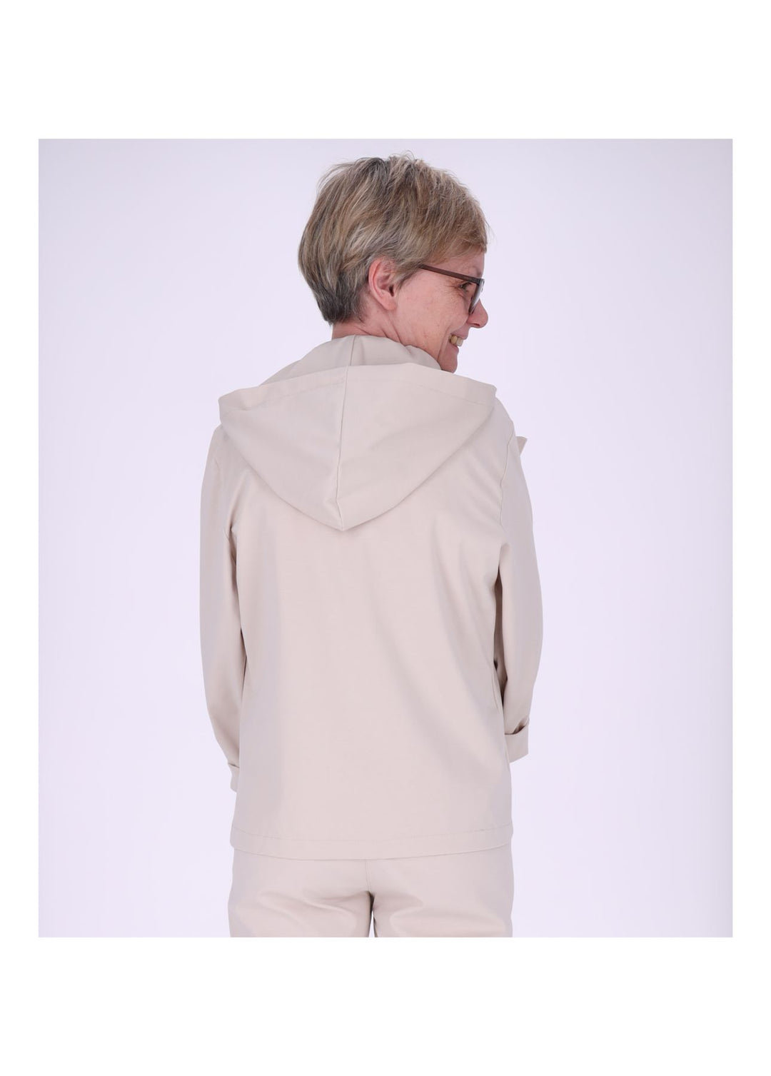 Blazer Damen Kapuze offen