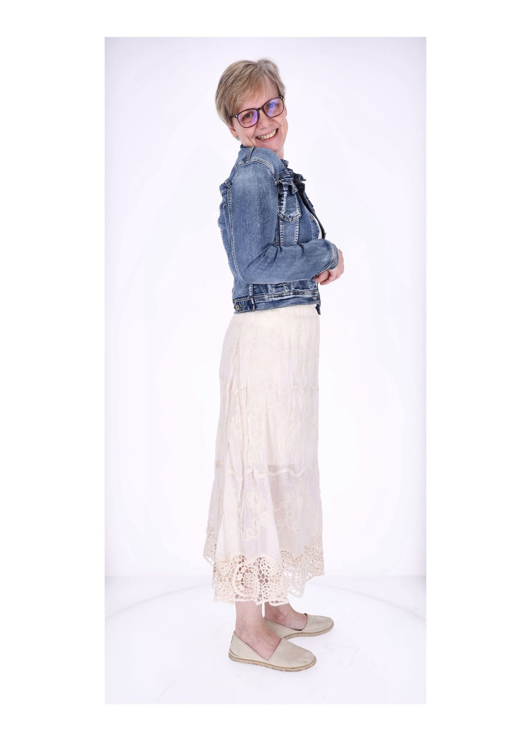 Splash of Color Maxi Rock Damen BOHO