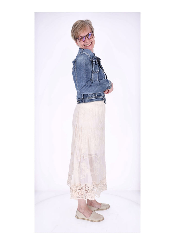Splash of Color Maxi Rock Damen BOHO