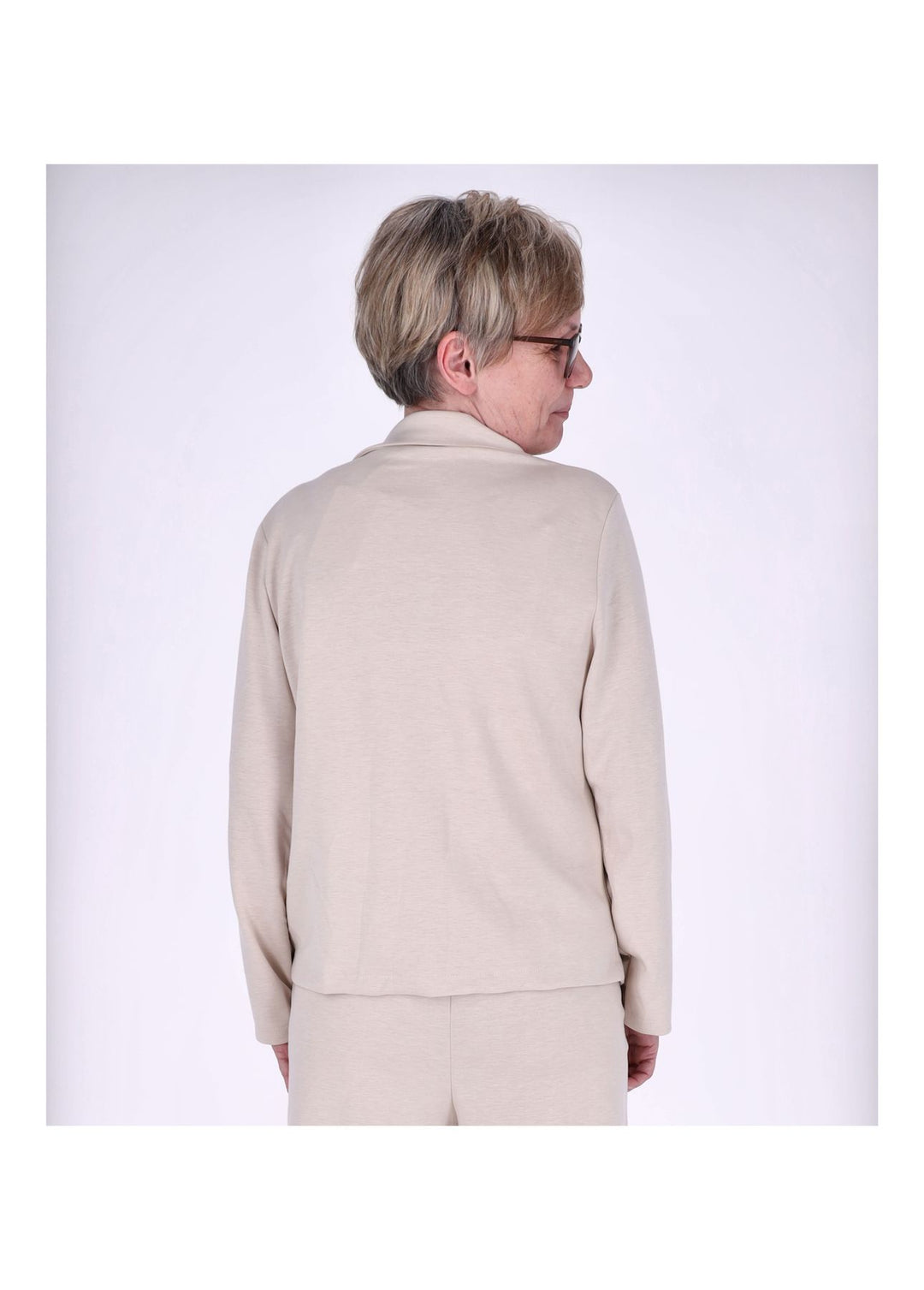 Blazer Damen Ansteckblüte