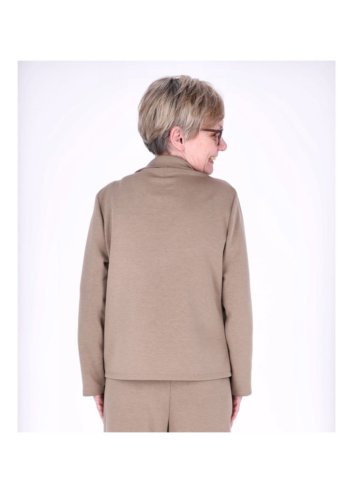 Blazer Damen Ansteckblüte