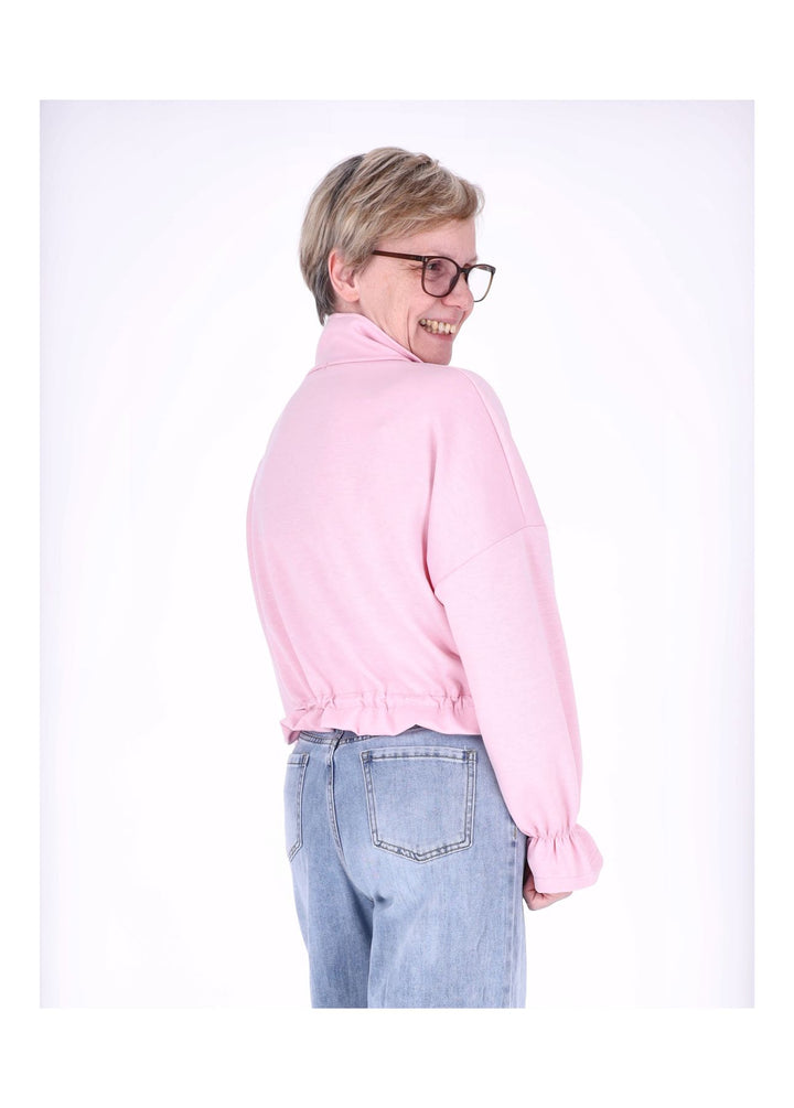 Splash of Color Sweatjacke Damen kurz
