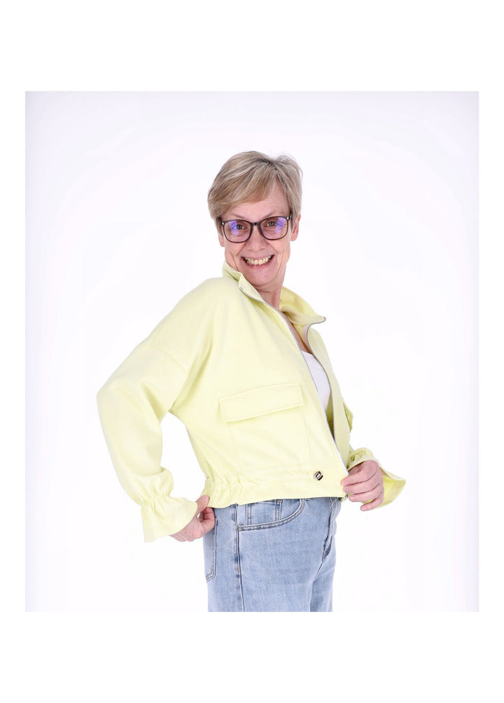 Splash of Color Sweatjacke Damen kurz