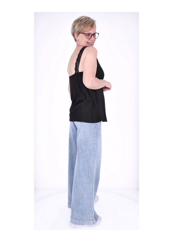 Splash of Color Damen-Top Viskose