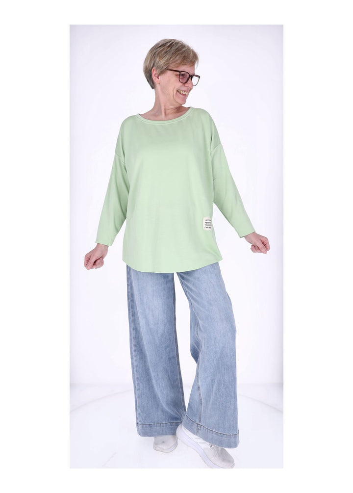 Longshirt Damen Oversized