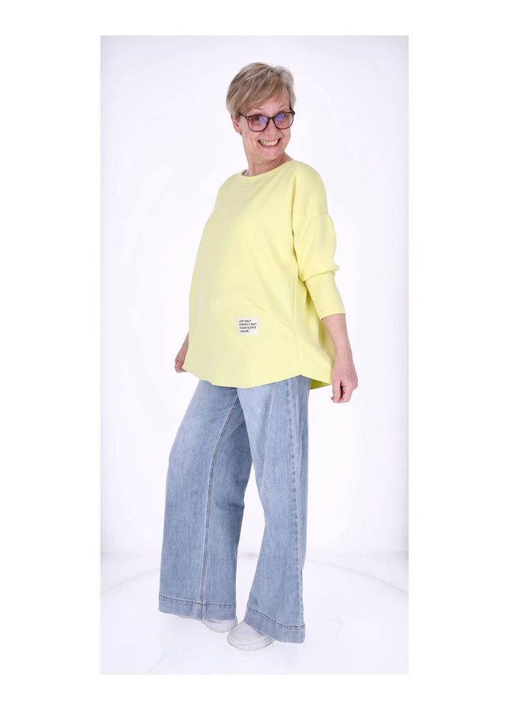 Longshirt Damen Oversized