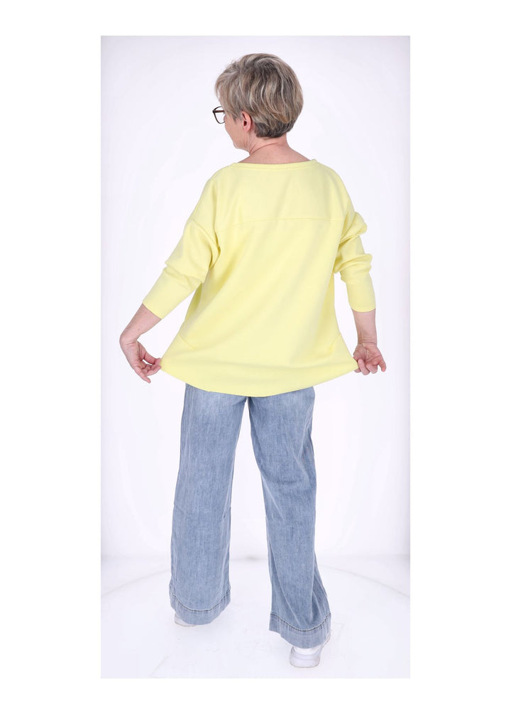 Longshirt Damen Oversized