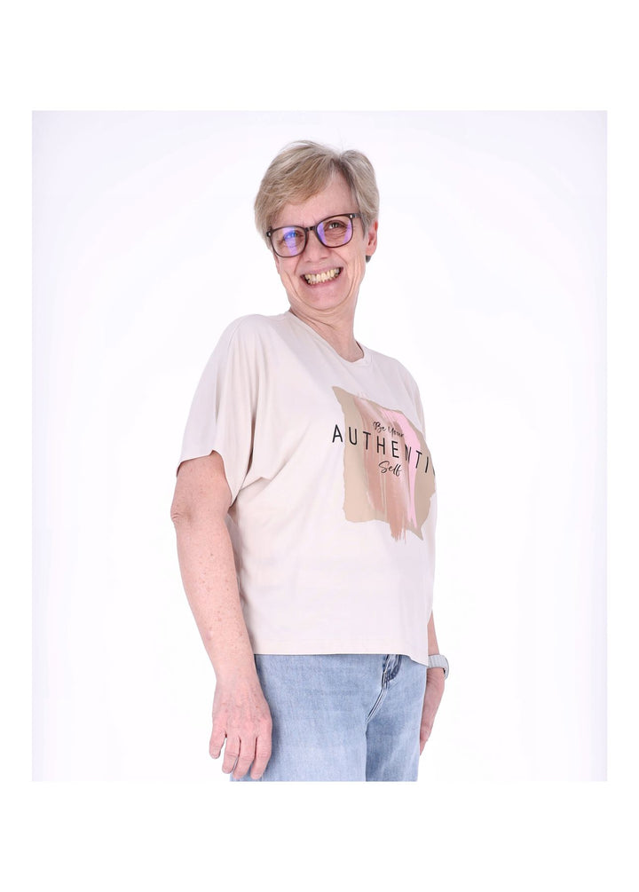 ONLY Free Life T-Shirt Damen Boxy