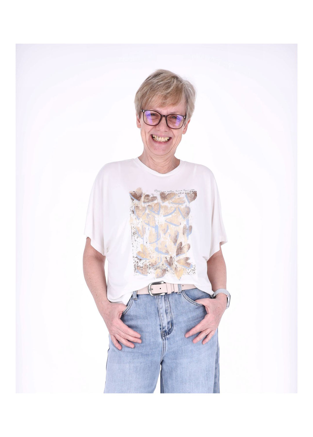 ONLY Free Life T-Shirt Damen Boxy