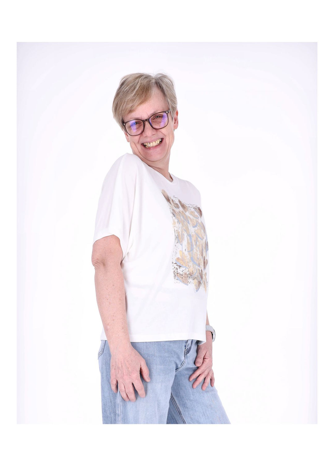 ONLY Free Life T-Shirt Damen Boxy