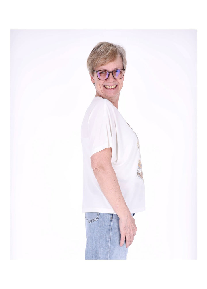 ONLY Free Life T-Shirt Damen Boxy