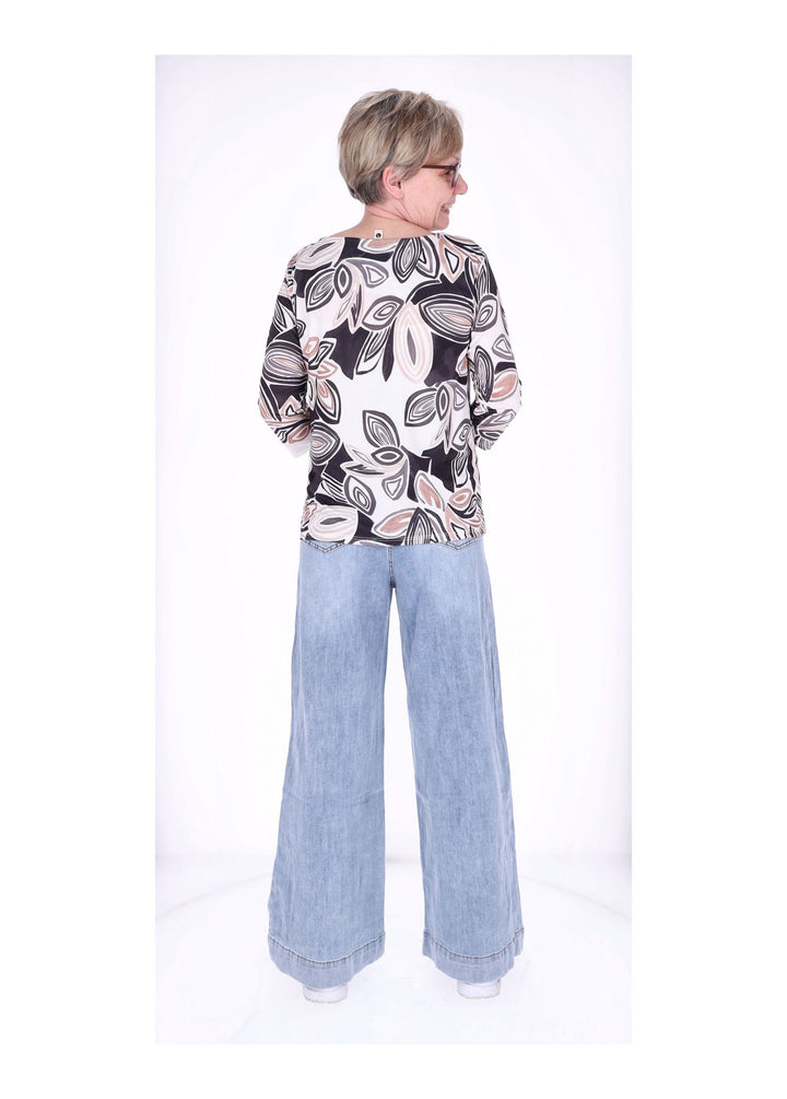 Shirt Damen 3/4 Arm AOP