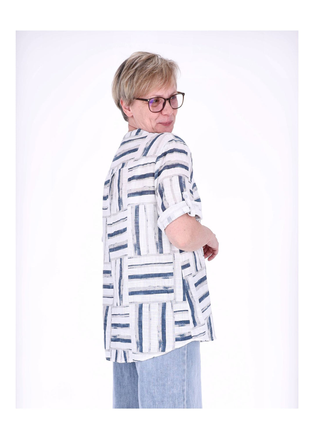 Splash of Color Blusenshirt Damen