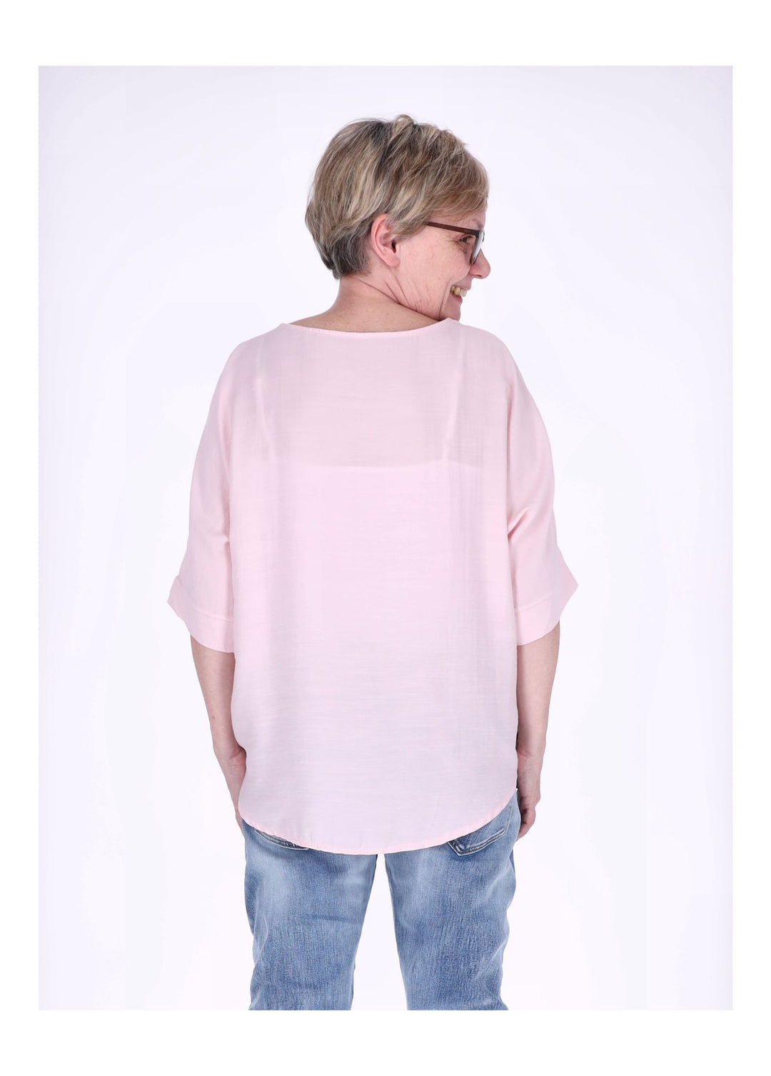 Splash of Color Raglan Oversized T-Shirt