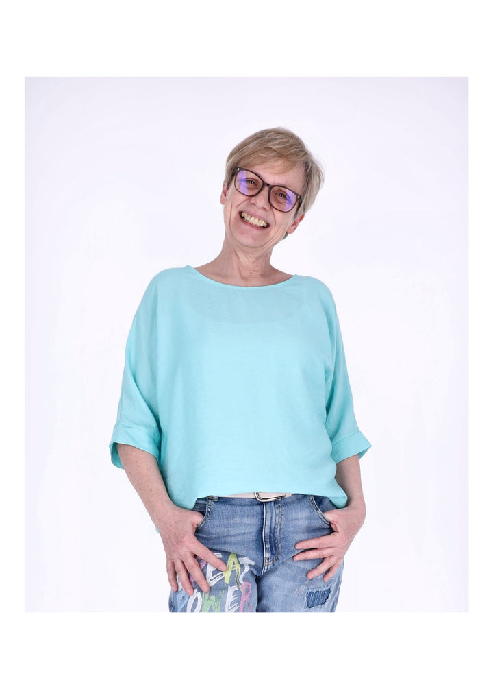 Splash of Color Raglan Oversized T-Shirt