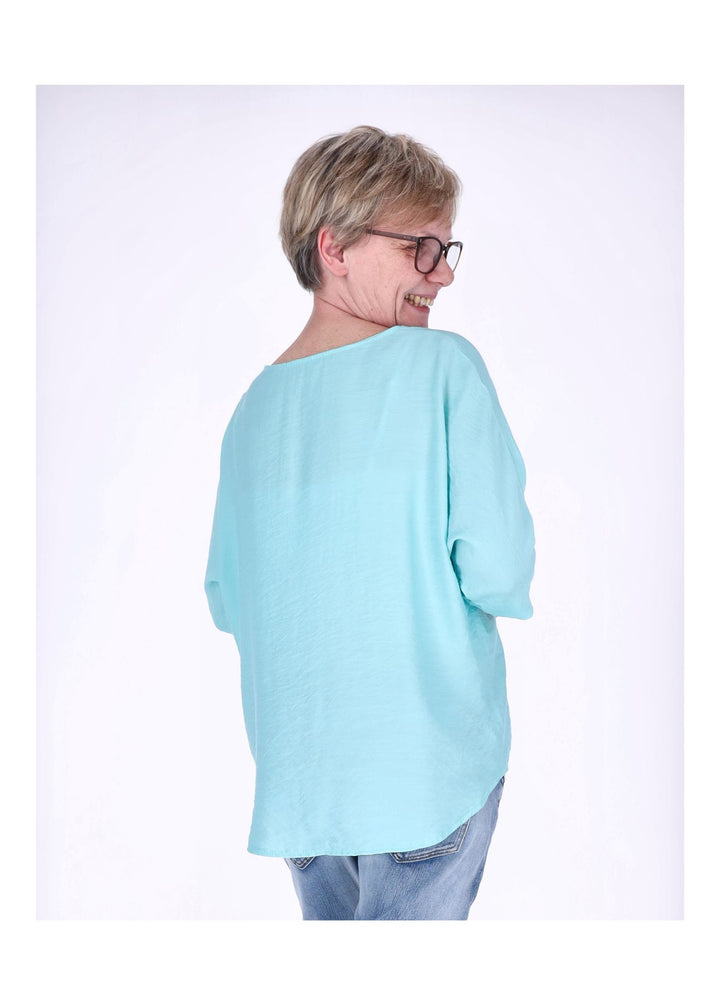 Splash of Color Raglan Oversized T-Shirt
