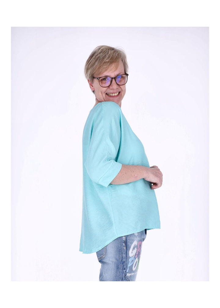 Splash of Color Raglan Oversized T-Shirt