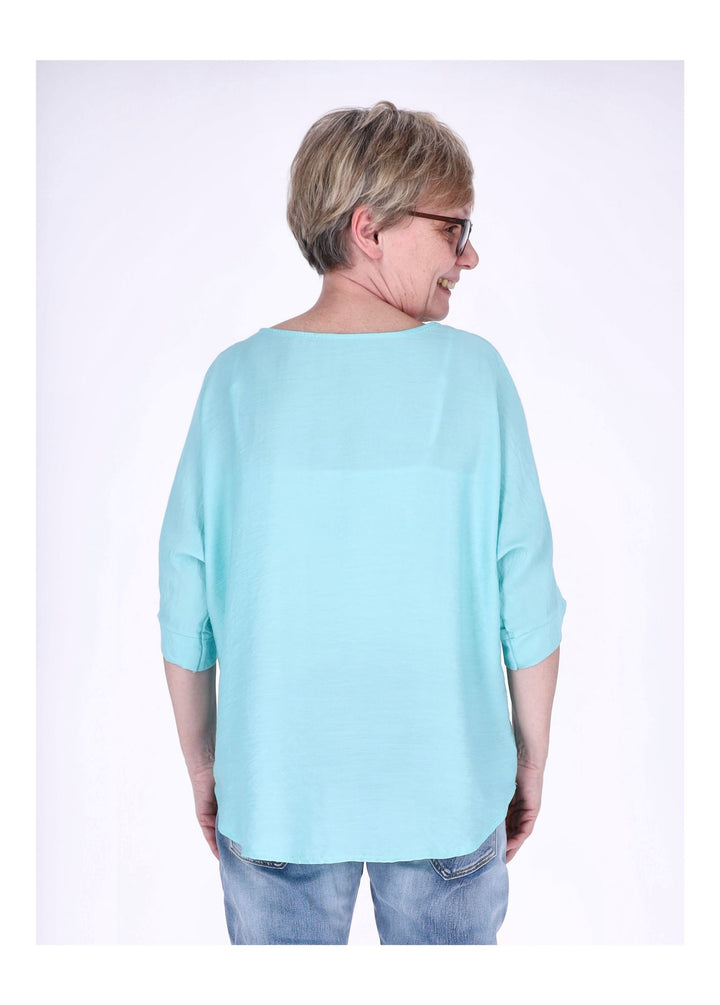 Splash of Color Raglan Oversized T-Shirt