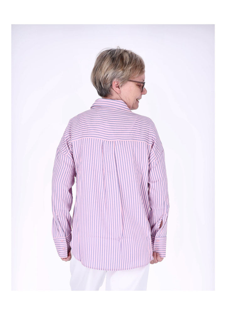 ONLOREGON BARI L/S STRIPE SHIRT WVN