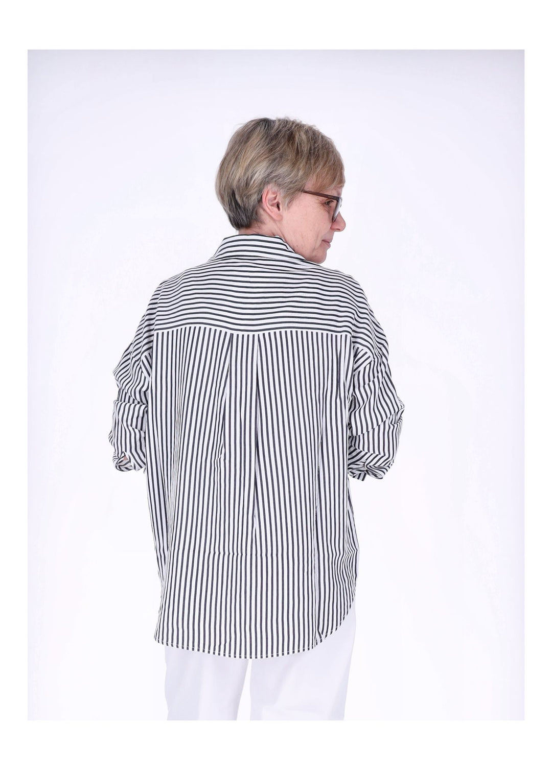 ONLOREGON BARI L/S STRIPE SHIRT WVN