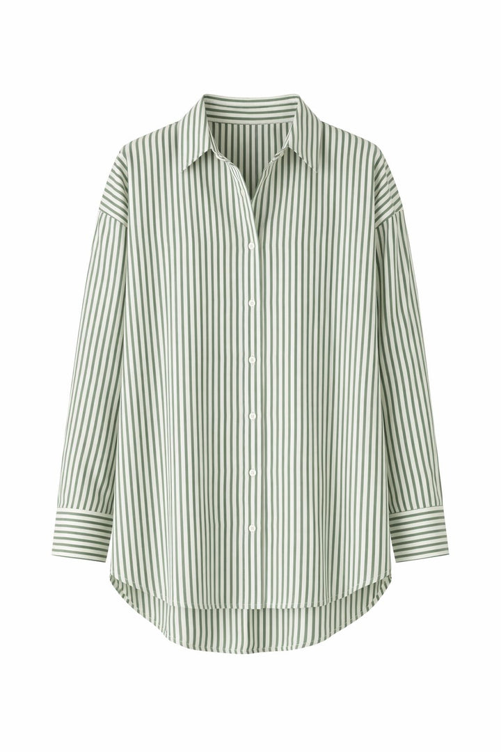 ONLOREGON BARI L/S STRIPE SHIRT WVN
