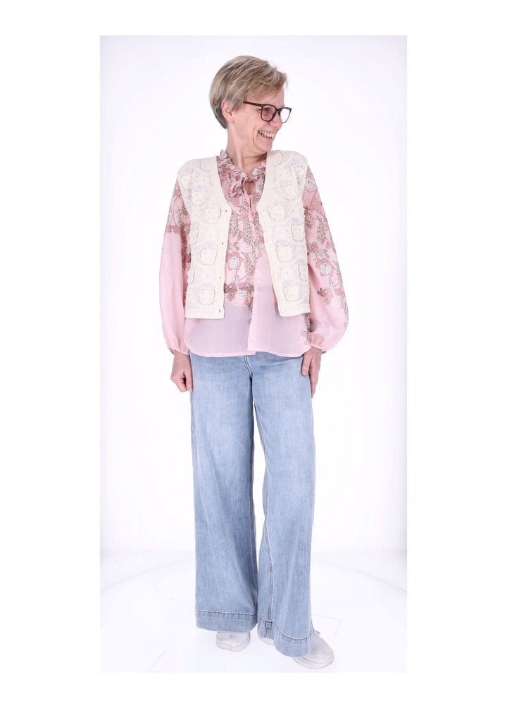 Splash of Color Damen Weste BOHO