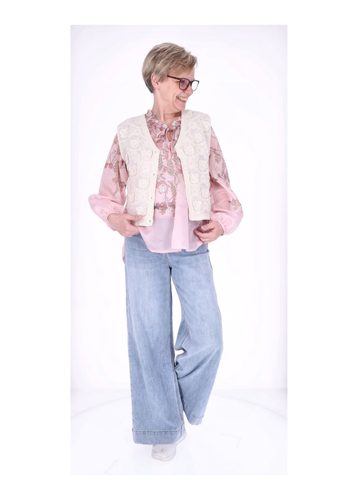 Splash of Color Damen Weste BOHO