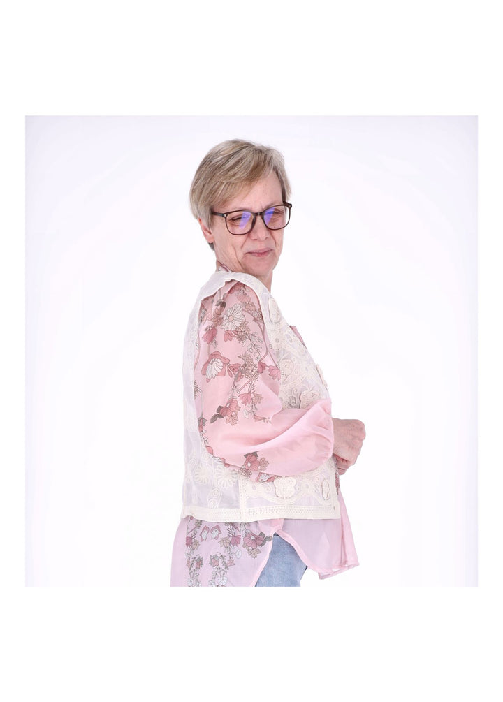 Splash of Color Damen Weste BOHO