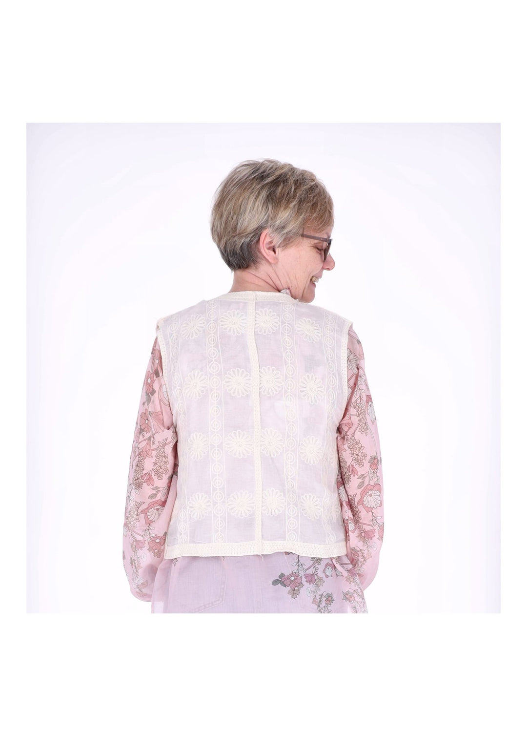 Splash of Color Damen Weste BOHO