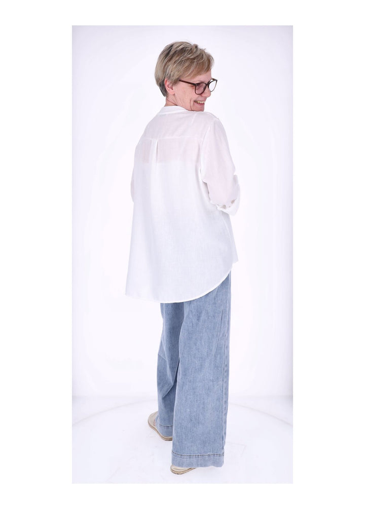 Splash of Color Blusenshirt Damen Viskose