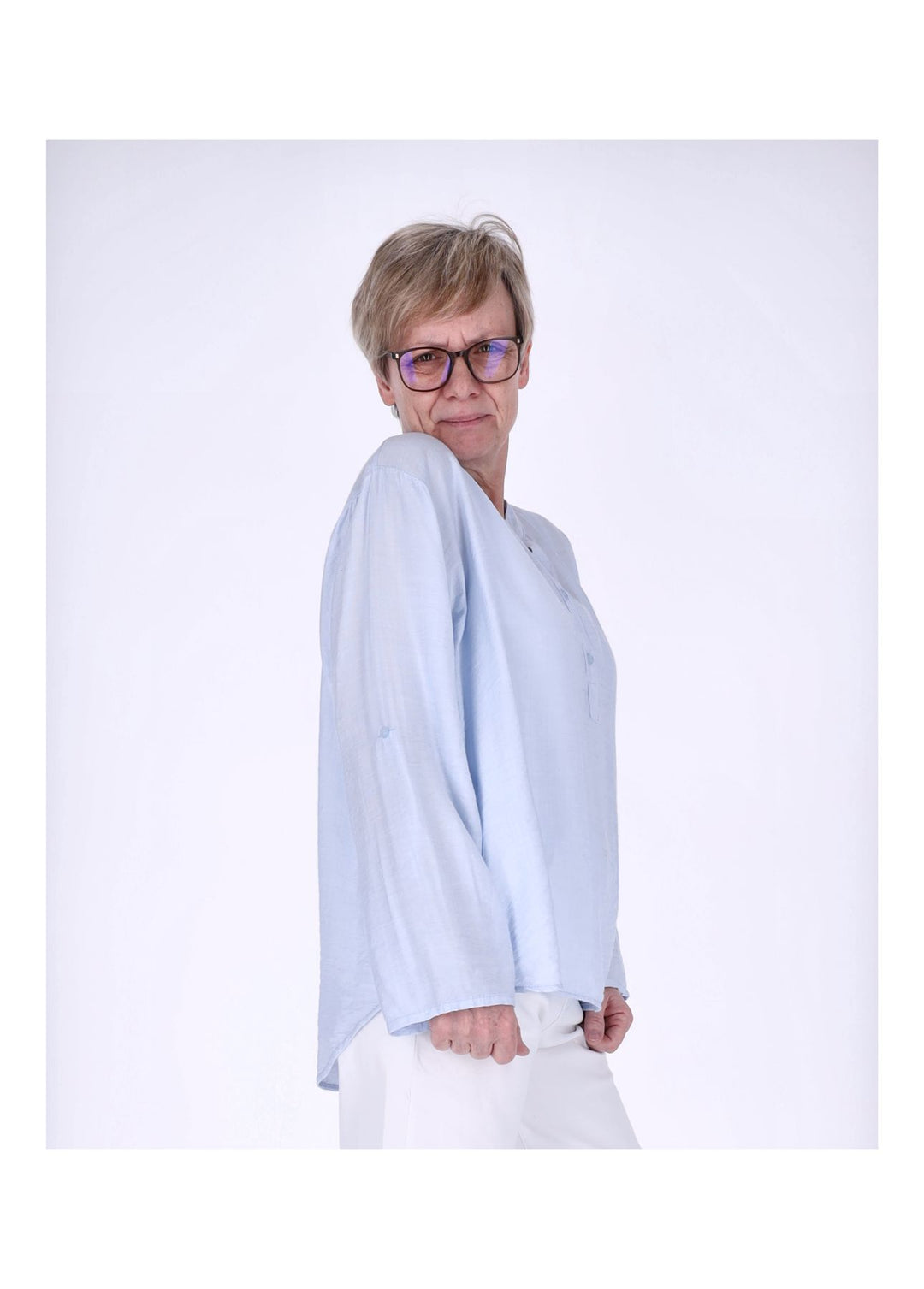 Splash of Color Blusenshirt Damen Viskose
