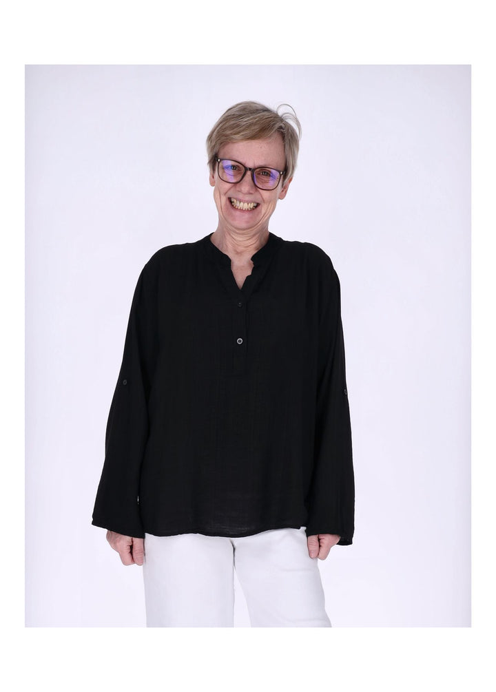 Splash of Color Blusenshirt Damen Viskose