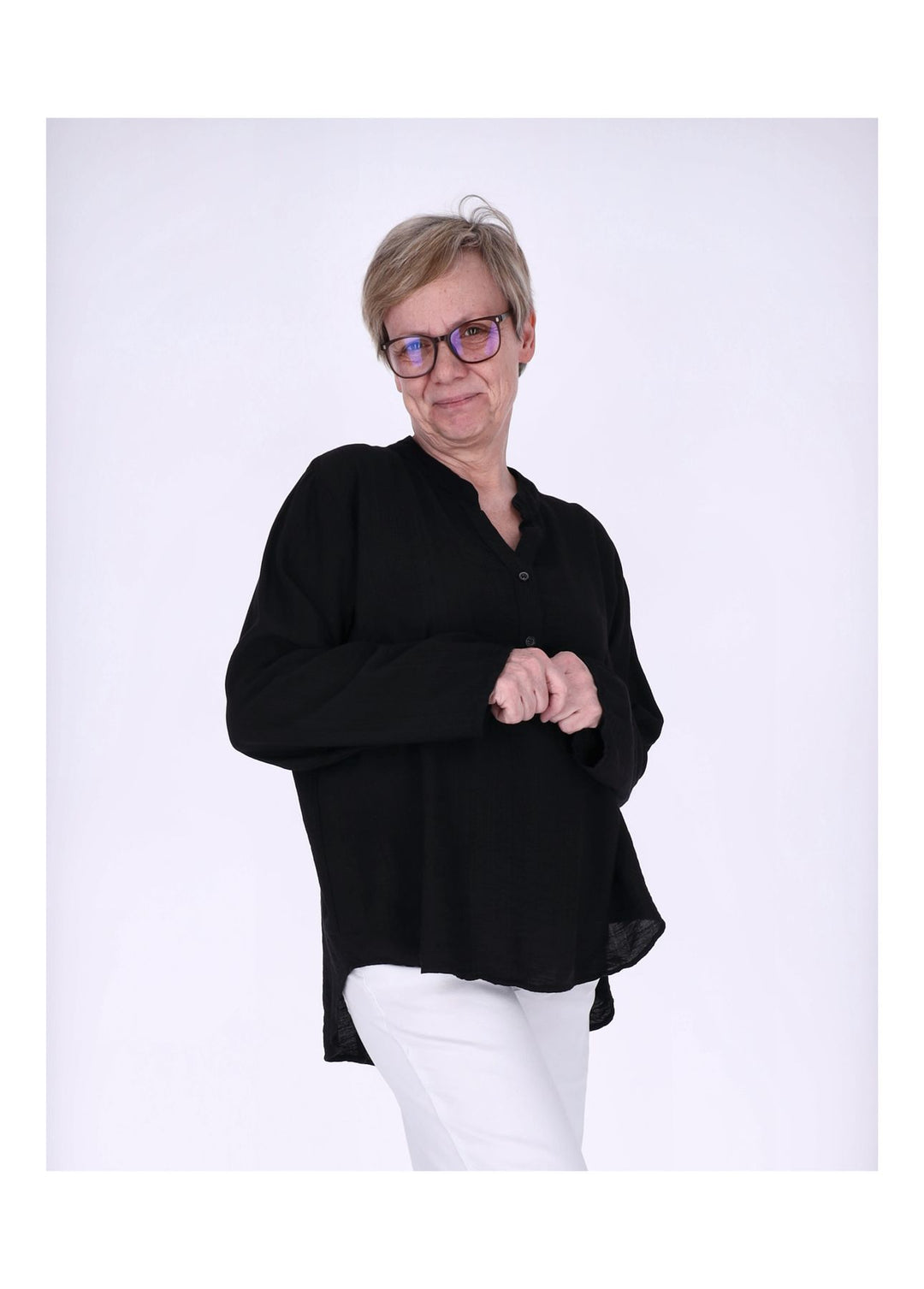 Splash of Color Blusenshirt Damen Viskose