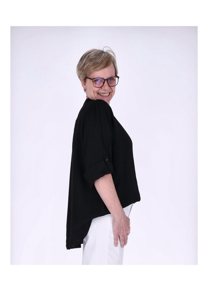 Splash of Color Blusenshirt Damen Viskose