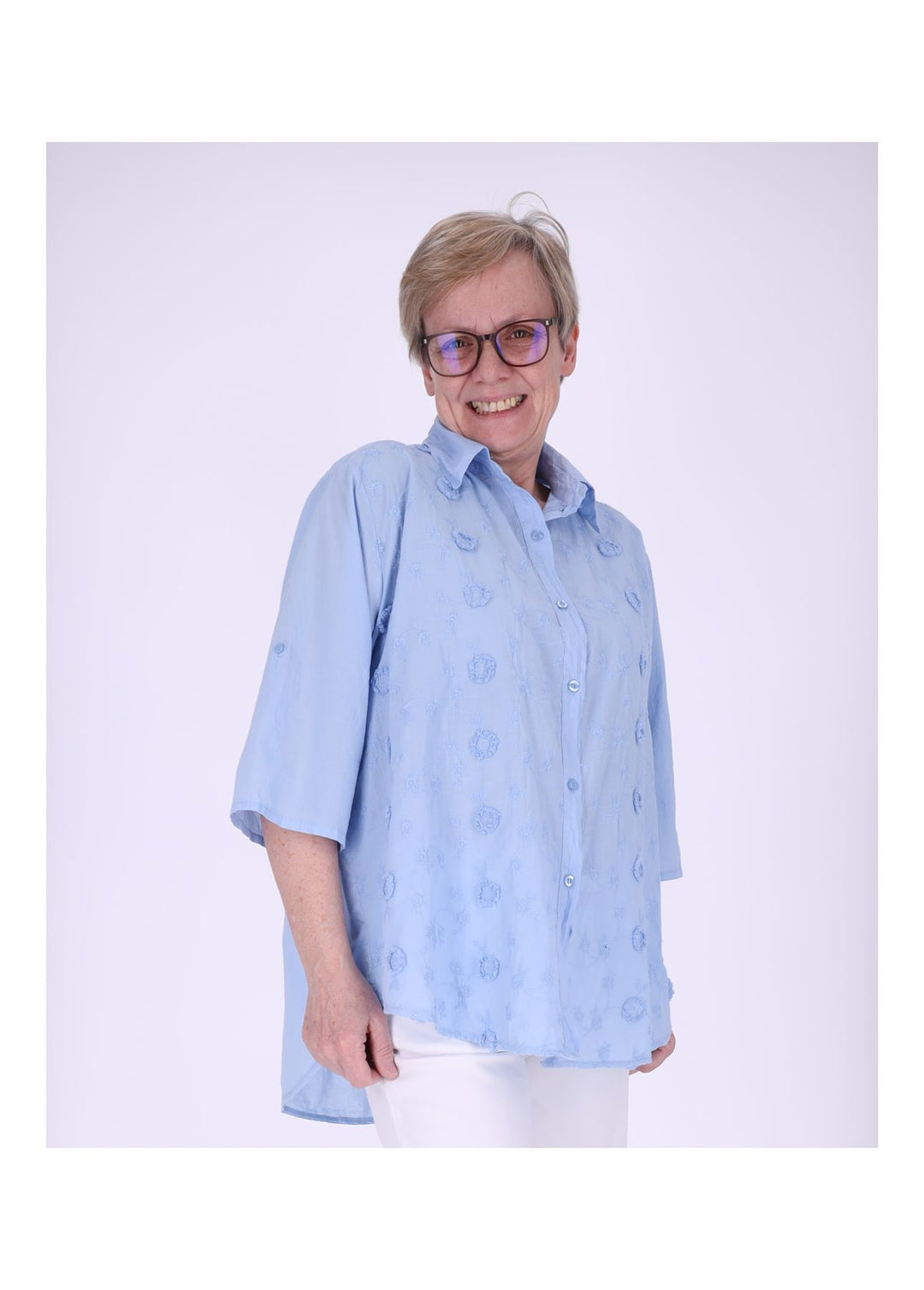 Splash of Color Blusenshirt Damen