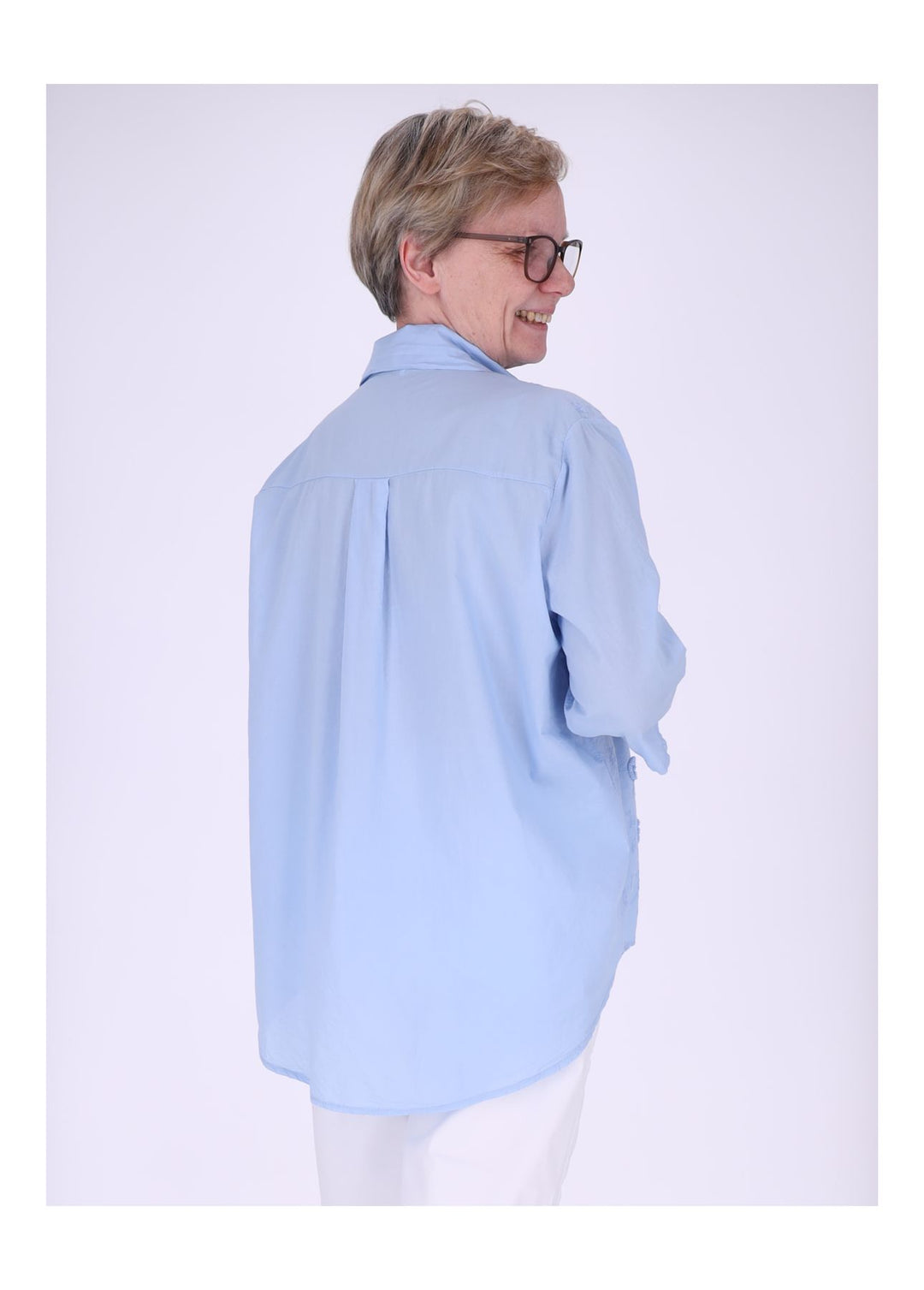 Splash of Color Bluse Damen Baumwolle