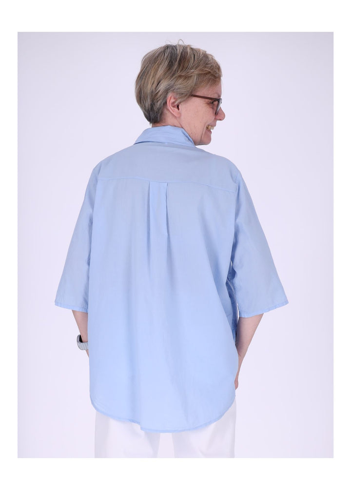 Splash of Color Bluse Damen Baumwolle