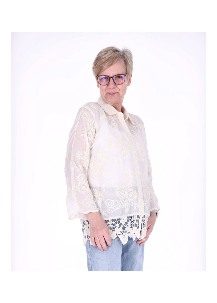 Bluse Damen BOHO 1/1 Arm