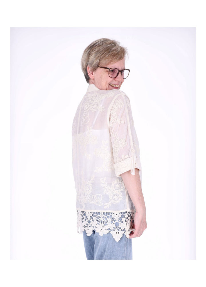 Bluse Damen BOHO 1/1 Arm