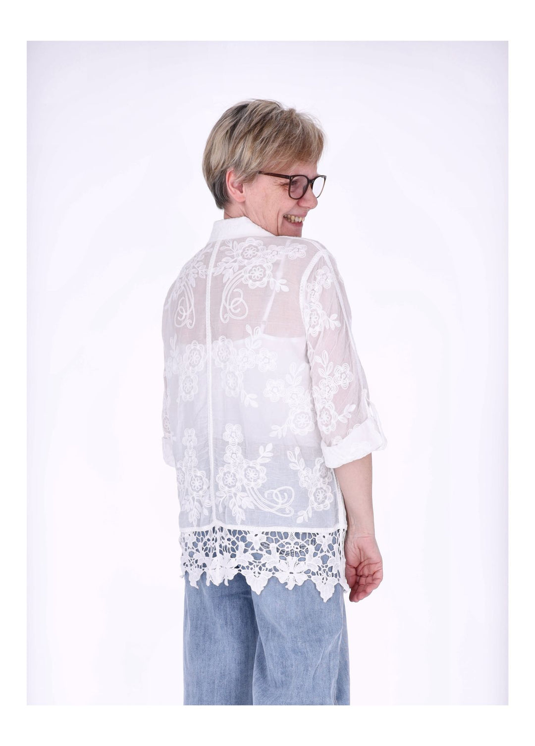 Bluse Damen BOHO 1/1 Arm