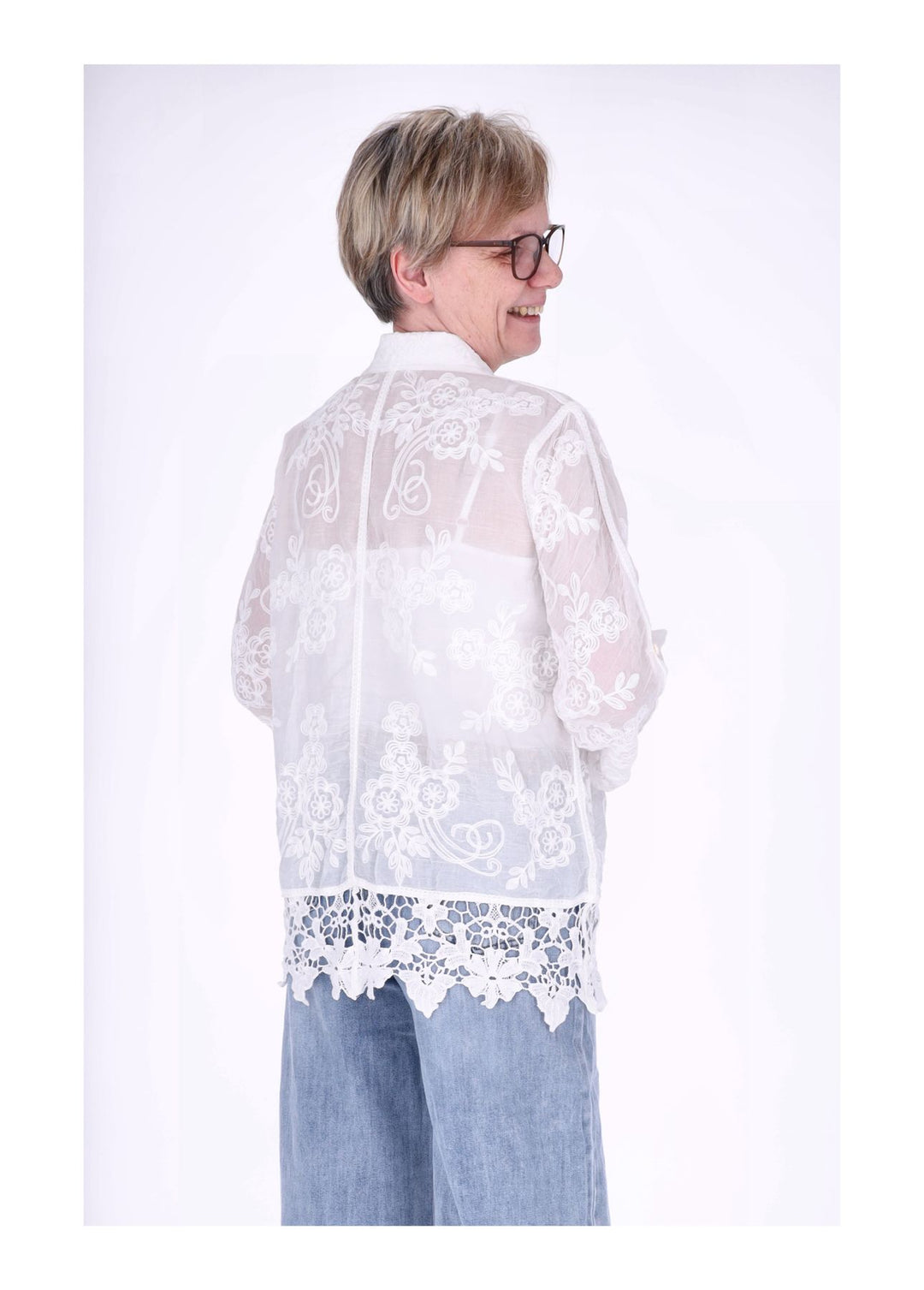 Bluse Damen BOHO 1/1 Arm