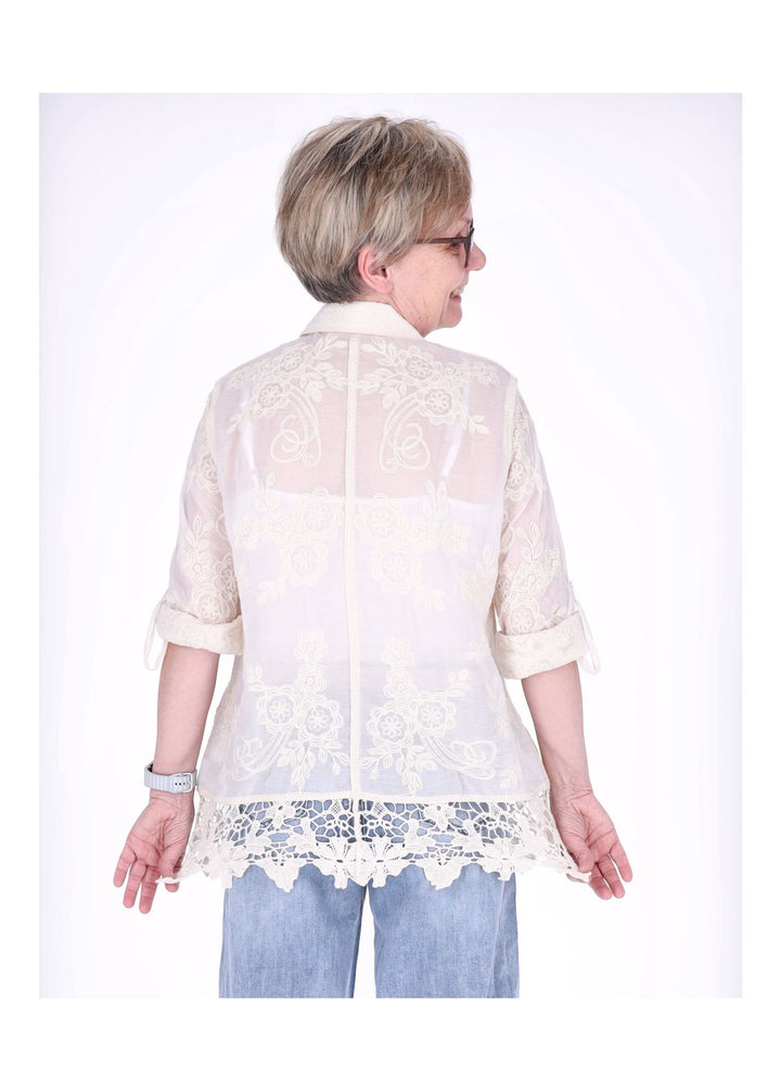 Bluse Damen BOHO 1/1 Arm
