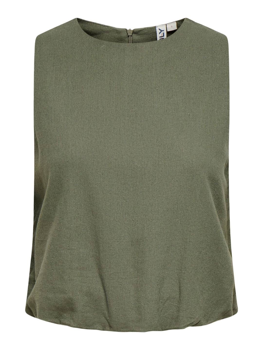 ONLY Leinen Bluse mit Ballonärmel