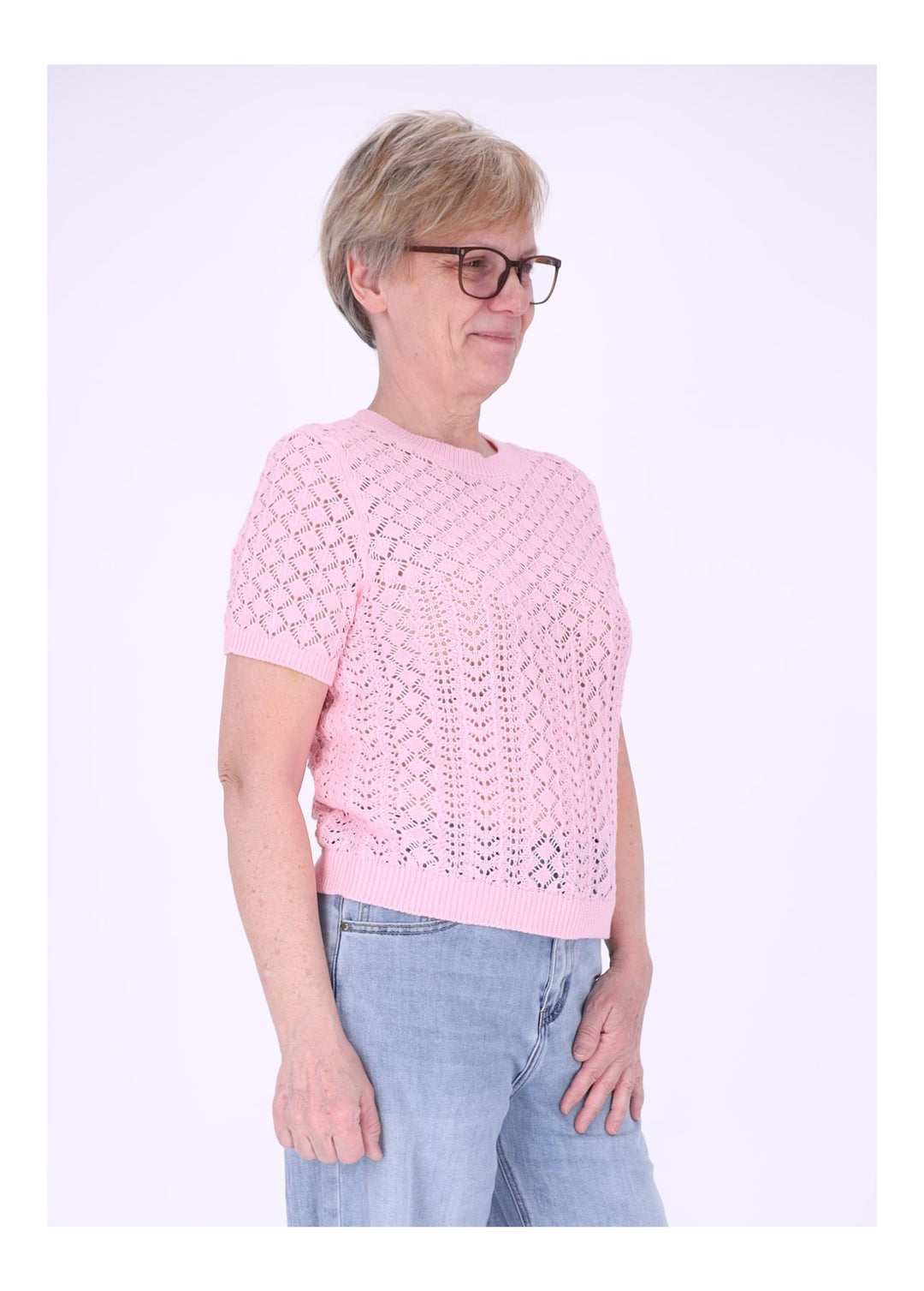 ONLSAGA LIFE SS O-NECK KNT NOOS