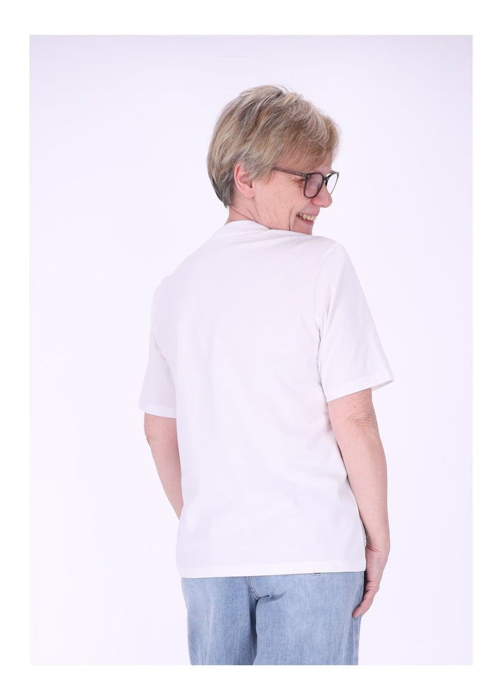 ONLY Damen T-Shirt Popcorn Print Baumwolle